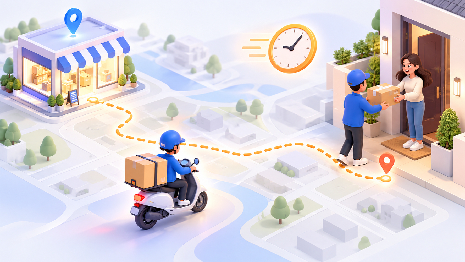 اختيار شركة التوصيل المناسبة لمتجرك: من التكلفة إلى سرعة التوصيل