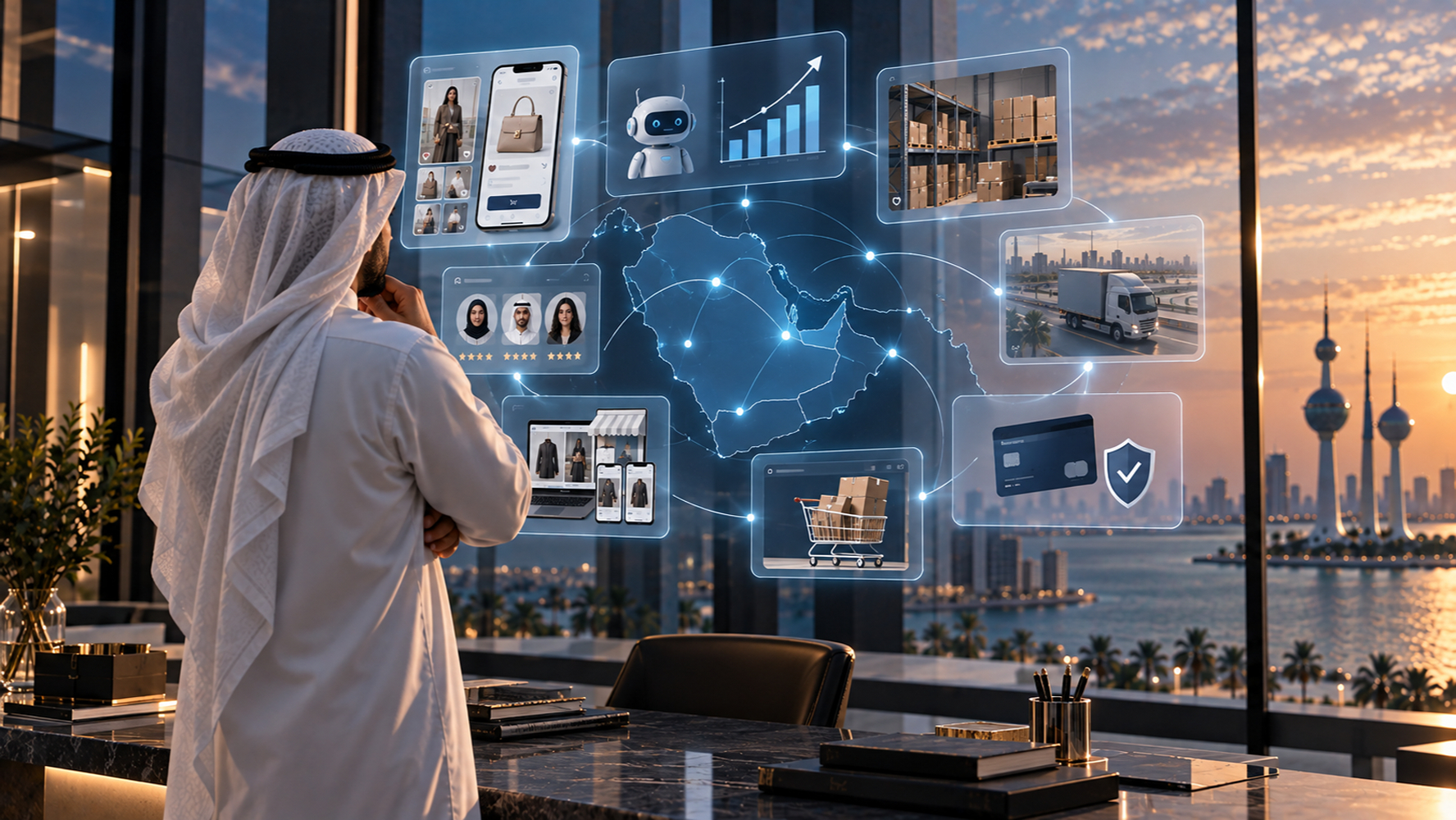 مستقبل التجارة الإلكترونية في الخليج: ما الذي يجب على الشركات الاستعداد له؟